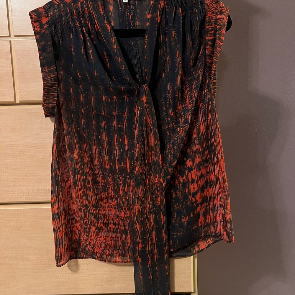 Rachel Roy tie front blouse